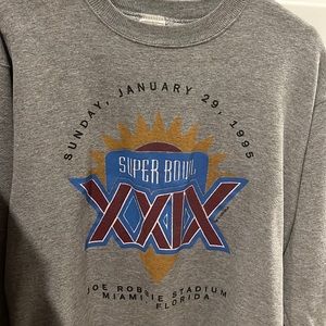 Vintage superbowl crewneck